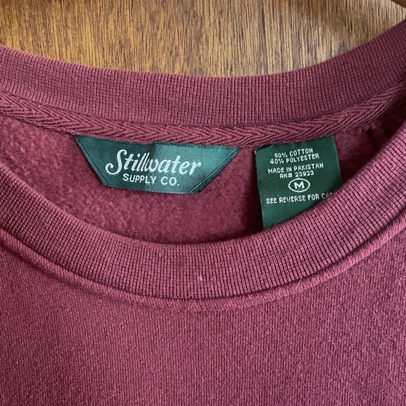 Stillwater Supply Co. Crossover Hem Sweatshirt - Picture 3 of 3